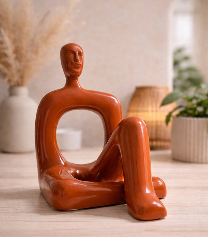 Sitting Figure Sculpture — HK Design Lebanon