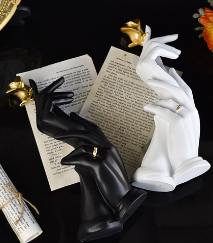 Hand & Rose Sculpture — HK Design Lebanon