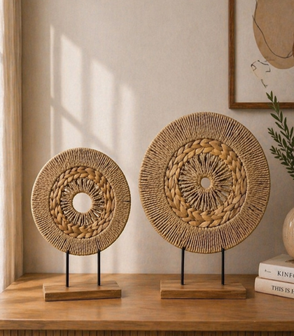 Boho Rattan Sculptures — HK Design Lebanon